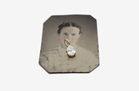 14k Gold Lab Pear Diamond Pendant - 2.03ct