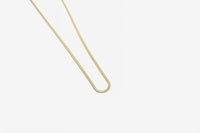 14k Yellow Gold Snake Chain Necklace