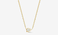 18k Gold Diamond Envoy Pendant Necklace