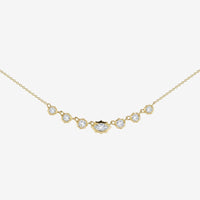 18k Gold Small Maverick Diamond Necklace