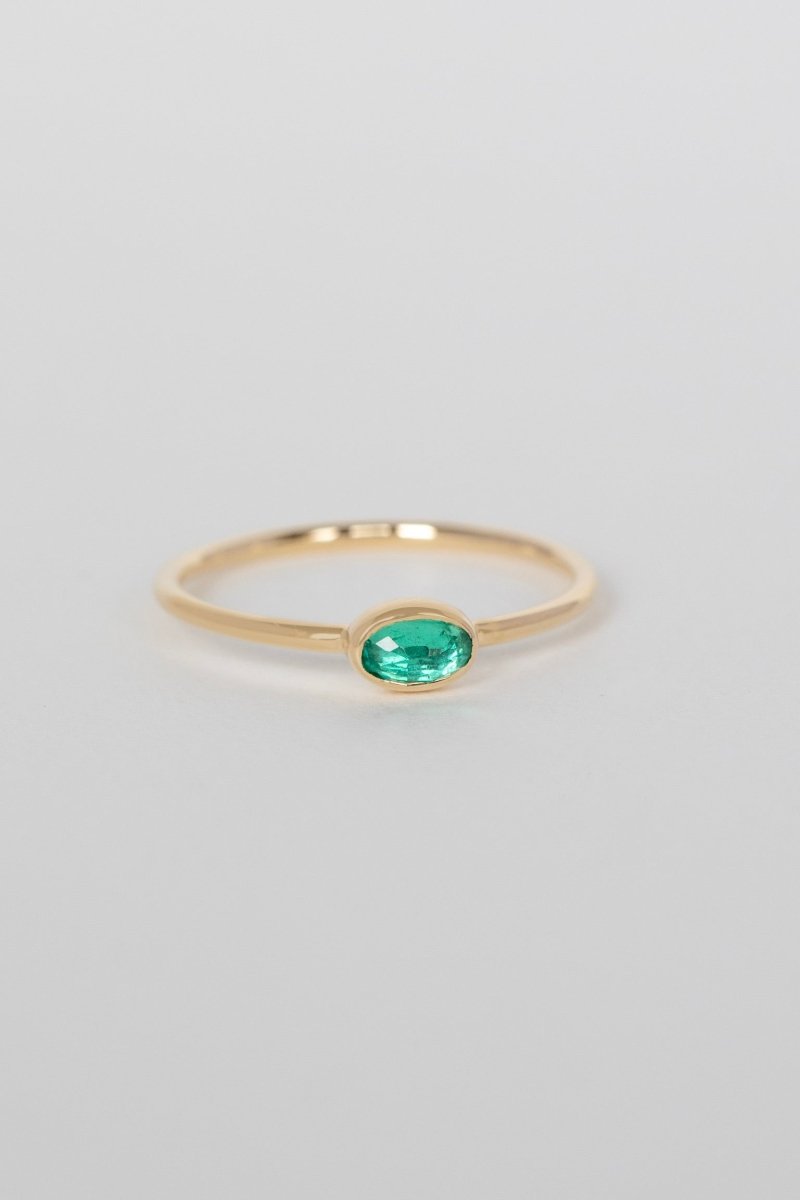 Celine Daoust Emerald Faye Ring