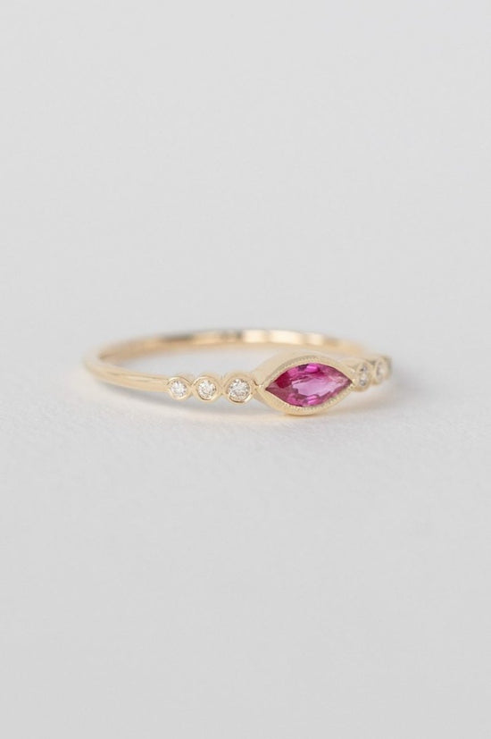 Celine Daoust Ruby & Diamond Ring