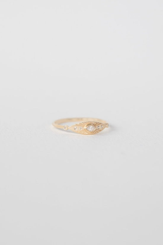 Celine Daoust Small Sun Eye Diamond Ring