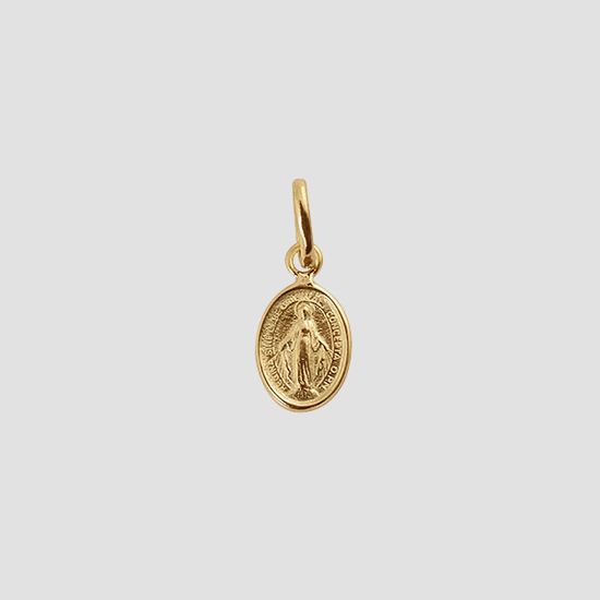 Gigi Clozeau 18k Gold Petite Madone Pendant