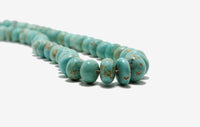 Hand-Knotted Turquoise Bead Necklace