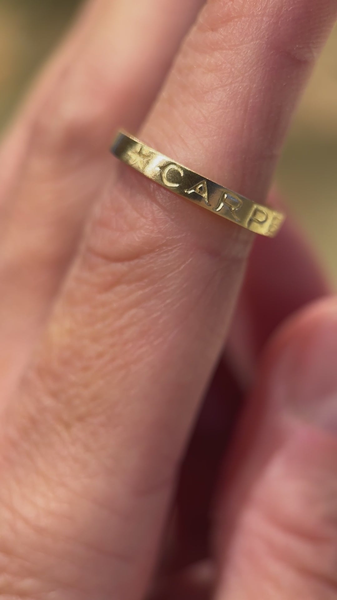 12th House Carpe Noctum Ring