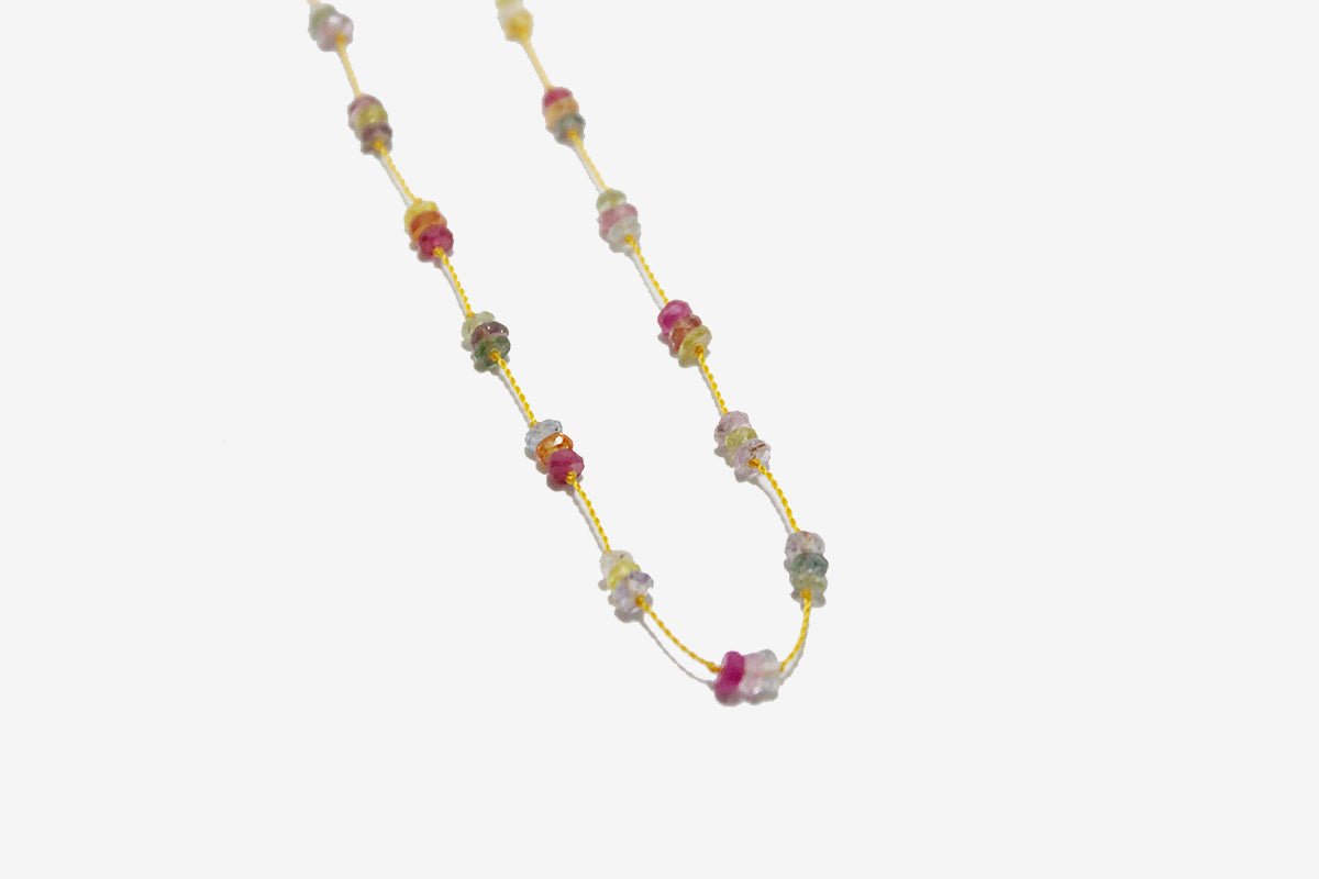 Rainbow Sapphire Necklace