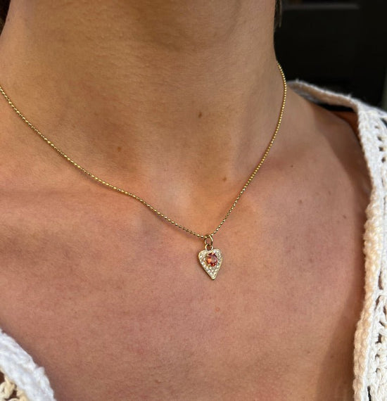 14k Gold Ball Chain Necklace