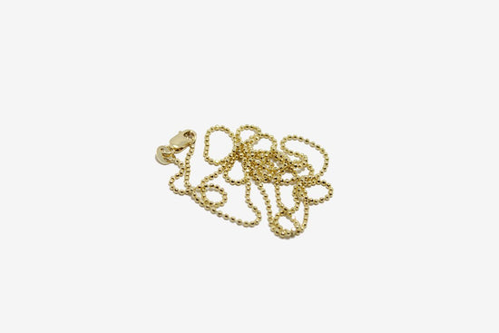 14k Gold Ball Chain Necklace